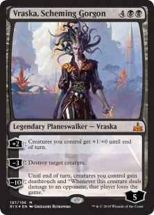 Vraska, Scheming Gorgon (foil)