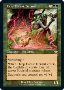 Deep Forest Hermit (retro frame) (foil) (showcase)