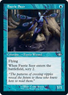 Faerie Seer (retro frame) (foil) (showcase)