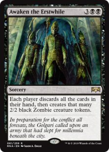 Awaken the Erstwhile (foil)