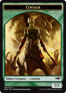 Centaur token (3/3)