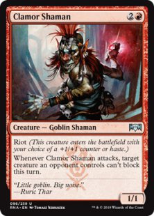 Clamor Shaman (foil)