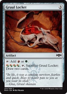 Gruul Locket (foil)