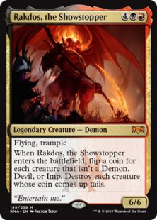 Rakdos, the Showstopper (foil)