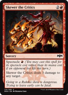 Skewer the Critics (foil)