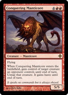 Conquering Manticore (foil)