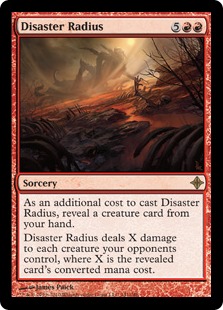 Disaster Radius (foil)
