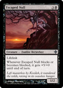 Escaped Null (foil)