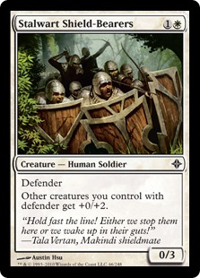 Stalwart Shield-Bearers (foil)