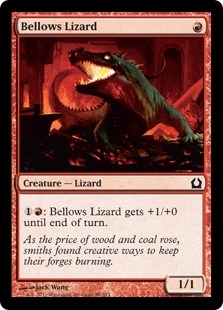 Bellows Lizard (foil)