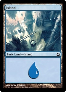Island (5) (foil)