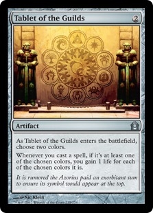 Tablet of the Guilds (foil)