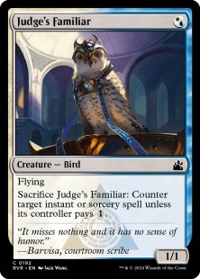 Judge's Familiar (foil)