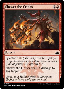 Skewer the Critics (foil)