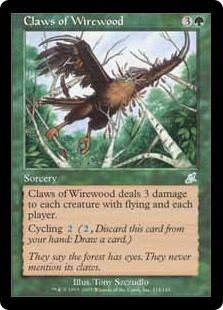 Claws of Wirewood (foil)