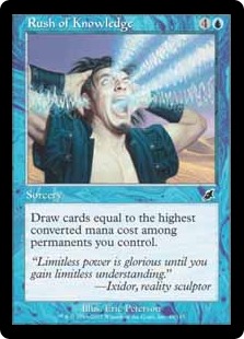 Rush of Knowledge (foil)