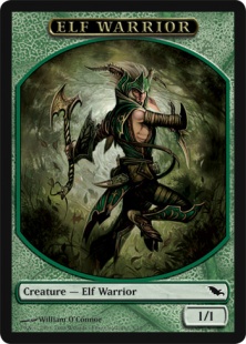 Elf Warrior token (1) (1/1)
