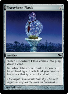 Elsewhere Flask (foil)