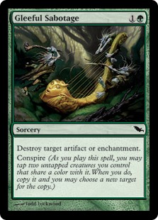 Gleeful Sabotage (foil)