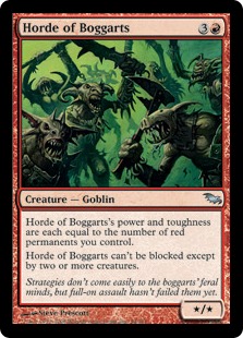 Horde of Boggarts (foil)