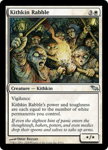 Kithkin Rabble (foil)