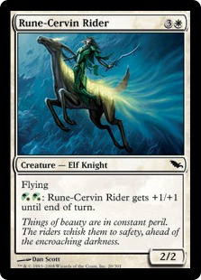 Rune-Cervin Rider (foil)