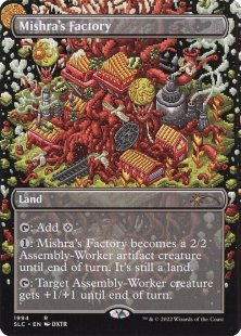 Mishra's Factory (foil) (borderless)