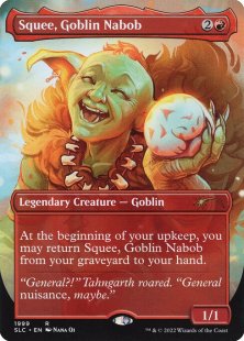 Squee, Goblin Nabob (foil) (borderless)