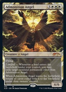 Admonition Angel (Showcase: Zendikar Revisited) (foil) (showcase)