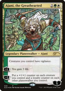 Ajani, the Greathearted (foil)