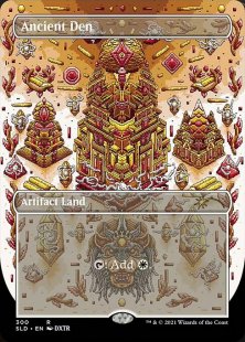 Ancient Den (Mirrodinsanity) (foil) (borderless)