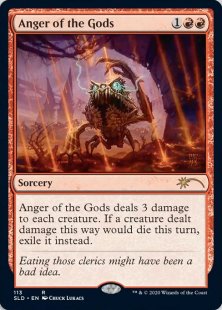 Anger of the Gods (Happy Yargle Day!) (foil) - Secret Lair Drop