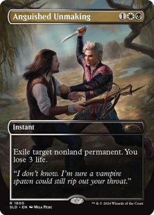 Anguished Unmaking (#1800) (D&D: Astarion's Thirst) (foil) (borderless)