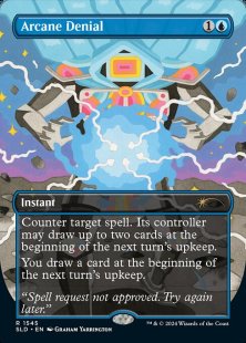 Arcane Denial (#1545) (Prismatic Nightmares) (borderless)