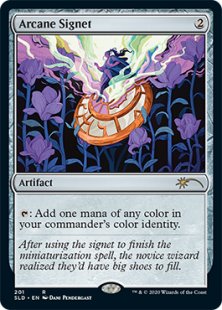 Arcane Signet (#201) (A Box of Rocks) (foil)