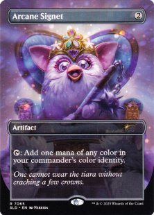 furby mtg card MTG: Secret Lair x Furby: The Gathering Confetti Foil Edition