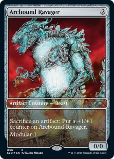 Arcbound Ravager (Can You Feel with a Heart of Steel?) (foil) (full art)