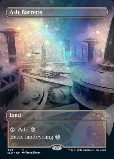 Ash Barrens (Totally Spaced Out) (galaxy foil) (borderless)