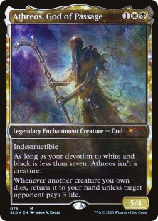 Athreos, God of Passage (Theros Stargazing, Volume III) (foil) (showcase)
