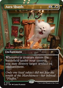 Aura Shards (foil) - Invasion | Bazaar of Magic