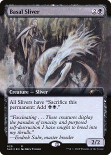 Basal Sliver (#629) (foil) (extended art)