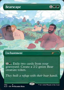 Bearscape (Pride Across the Multiverse) (foil) (borderless)