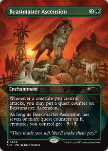 Beastmaster Ascension (#1609) (Featuring: Not a Wolf) (borderless)