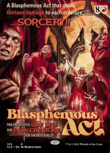 Blasphemous Act (Monster Movie Marathon) (foil) (borderless)
