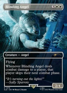 Blinding Angel (#1379) (Doctor Who: The Weeping Angels) (foil) (borderless)