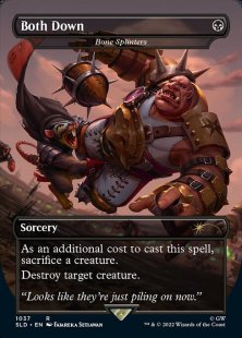 Bone Splinters (Blood Bowl) (foil) (borderless)