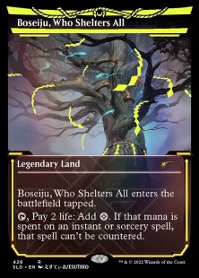 Boseiju, Who Shelters All (Showcase: Neon Dynasty) (Neon Ink) (foil) (showcase)