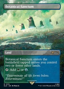 Botanical Sanctum (#1376) (Doctor Who: The Dalek Lands) (foil) (borderless)