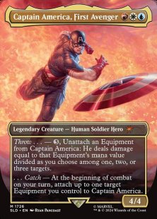 Captain America, First Avenger (#1726) (Marvel's Captain America) (borderless)