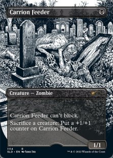 Carrion Feeder (Special Guest: Junji Ito) (foil-etched) (borderless)